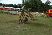 BAPC256 @ EGLB - Alberto Santos Dumont Demoiselle Replica at Brooklands Museum - by Eric.Fishwick