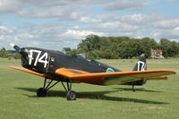 SE-BPU @ EGTH - 3. SE-BPU Klem Kl-35D at Shuttleworth Evening Display July 09 - by Eric.Fishwick