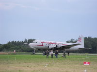 N500EJ @ D52 - Departing Geneseo 2009 Air Show. - by Terry L. Swann