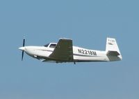 N2218M @ SHV - Landing on 14 at Shreveport Regional. - by paulp