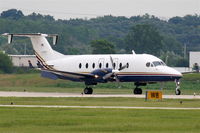 N534M @ KDPA - Menards Beech 1900D, Lands on 20R KDPA after a quick hop from Gary (KGYY) - by Mark Kalfas