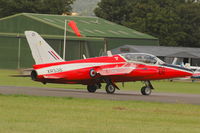 G-RORI @ EGSX - XR538 departing North Weald Airfield - by Eric.Fishwick