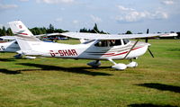 G-SHAR @ EGLD - Cessna 182T at Denham - by moxy
