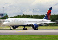 N711ZX @ EGCC - Delta Airlines - by Chris Hall