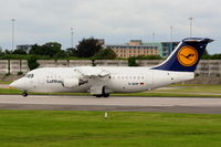 D-AVRF @ EGCC - Lufthansa Regional operated by CityLine - by Chris Hall