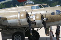 N93012 @ KDPA - Collings Foundation Boeing B-17G N93012, on the ramp KDPA for Community Days Weekend. - by Mark Kalfas