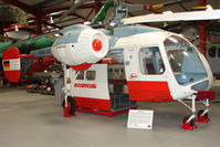 D-HOAY - Restored Kamov 26 in Interflug colours - Exhibited in the International Helicopter Museum , Weston-Super Mare , Somerset , United Kingdom - by Terry Fletcher