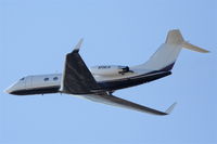 N706JA @ KLAX - Gulfstream American Corp. G-1159A, N706JA departing 25L KLAX. - by Mark Kalfas