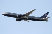 N783UA @ KLAX - United Airlines Boeing 777-222, N783UA departing KLAX. - by Mark Kalfas