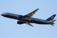 N799UA @ KLAX - United Airlines Boeing 777-222, N799UA departing KLAX for EGLL. - by Mark Kalfas
