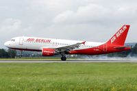 D-ABDS @ LOWL - Air Berlin Airbus A320-214 touchdown in LNZ - by Janos Palvoelgyi