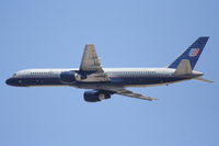 N546UA @ KLAX - United Airlines Boeing 757-222, N546UA departing KLAX 25R. - by Mark Kalfas
