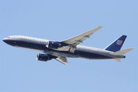 N212UA @ KLAX - United Airlines Boeing 777-222, N212UA departing KLAX. - by Mark Kalfas