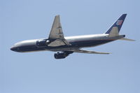 N212UA @ KLAX - United Airlines Boeing 777-222, N212UA departing KLAX. - by Mark Kalfas