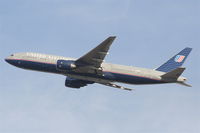N776UA @ KLAX - United Airlines Boeing 777-222, N776UA departing KLAX. - by Mark Kalfas