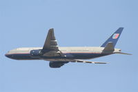 N779UA @ KLAX - United Airlines Boeing 777-222, N779UA departing KLAX. - by Mark Kalfas
