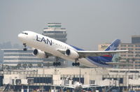 CC-CWF @ KLAX - LAN Boeing 767-316/ER, CC-CWF departing 25R KLAX. - by Mark Kalfas