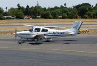 N2914Y @ SAC - 2004 Cirrus Design Corp SR22 taxiing out for KSQL - by Steve Nation