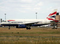 G-EUOI @ LFBO - Lining up rwy 32R for departure... - by Shunn311