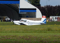 HB-ELP @ EGSC - Departing Cambridge Long Lens & heat haze dont mix!! - by Andy Parsons