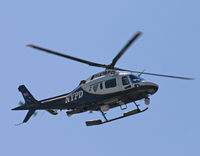 N319PD @ NOP - One of New York's finest approaches the NYPD heliport base at Floyd Bennet Field (NOP). - by Daniel L. Berek