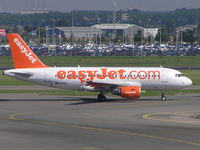 G-EZEF @ EHAM - Easy Jet taxiing for take-off - by Robert Kearney