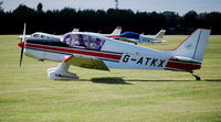 G-ATKX @ EGLM - Jodel D.140C Mousquetaire at White Waltham - by moxy