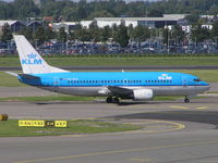 PH-BDE @ EHAM - KLM after landing - by Robert Kearney