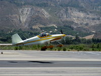 N6FP @ SZP - 2001 Piszkin VAN's RV-6A, takeoff climb Rwy 22 - by Doug Robertson