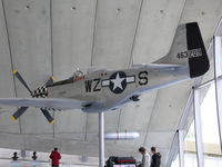 BAPC255 @ EGSU - North American P-51C Mustang 44-63209/WZ-S US Air Force replica in the American Air Museum - by Alex Smit