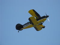 N80AS @ SZP - 1992 Pitts Aerobatics PITTS S-2B, Lycoming AEIO-540, impressive takeoff climb Rwy 22 - by Doug Robertson