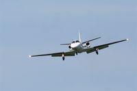 N61TL @ KDPA - Cessna 560, N61TL on approach RWY 20R KDPA. - by Mark Kalfas