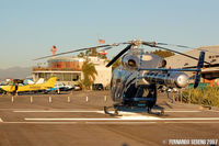 N900FW @ KSMO - MD Explorer at the Santa Monica Airport Helipad back in 2007. - by Fernando Sedeno