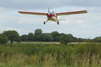 G-BYYC - Cygnet arriving at the 2009 Stoke Golding Stakeout event - by Terry Fletcher