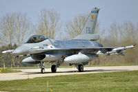 FA-57 @ EBFS - F-16AM at Florennes TLP 03-09 - by Volker Hilpert