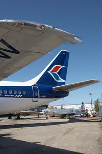 C-GIPW @ CYXD - Pacific Western 737-200 - by Andy Graf-VAP