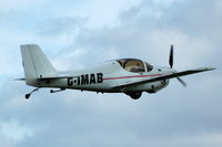 G-IMAB @ EGTH - 4. G-IMAB departing Shuttleworth Military Pagent Air Display Aug 09 - by Eric.Fishwick