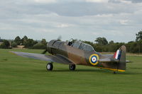 LN-AMY @ EGTH - 1. FT391 departing Shuttleworth Military Pagent Air Display Aug 09 - by Eric.Fishwick