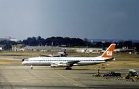 N99862 @ LHR - DC-8-52 of Cyprus Airways at London Heathrow in the Summer of 1976. - by Peter Nicholson