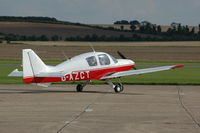 G-AZCT @ EGSU - G-AZCT Beagle Pup at Duxford - by Eric.Fishwick