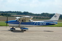 G-BENK @ EGSU - G-BENK Cessna Skyhawk at Duxford - by Eric.Fishwick