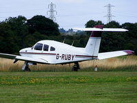 G-RUBY @ EGTR - Arrow Aircraft Group - by Chris Hall