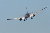 N771AN @ KORD - American Airlines 777-223, N771AN executing an S turn on the 4R approach KORD. - by Mark Kalfas