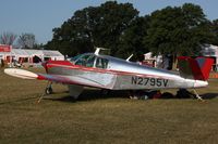 N2795V @ OSH - 1947 Beech 35, c/n: D-190 - by Timothy Aanerud