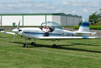 G-BIOW @ EGCJ - Slingsby Firefly - Visitor to Sherburn for the 2009 LAA Great Northern Rally - by Terry Fletcher