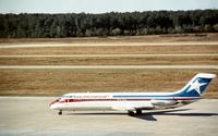 N3506T @ IAH - DC-9 of Texas International seen at Houston International in October 1979. - by Peter Nicholson