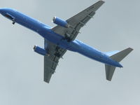 G-STRW @ EGCC - seen over my bro-in-laws home on the ILS runway 23R. - by markrobinson