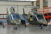 H44 @ EBLG - H44 and H07 are semi dismanteled in the hangar awaiting their fate. - by Joop de Groot