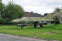 24 29 @ EBBE - German MiG-21 in the Beauvechain museum - by Joop de Groot