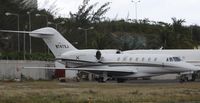 N747XJ @ TNCM - park at the cargo ramp - by daniel jef